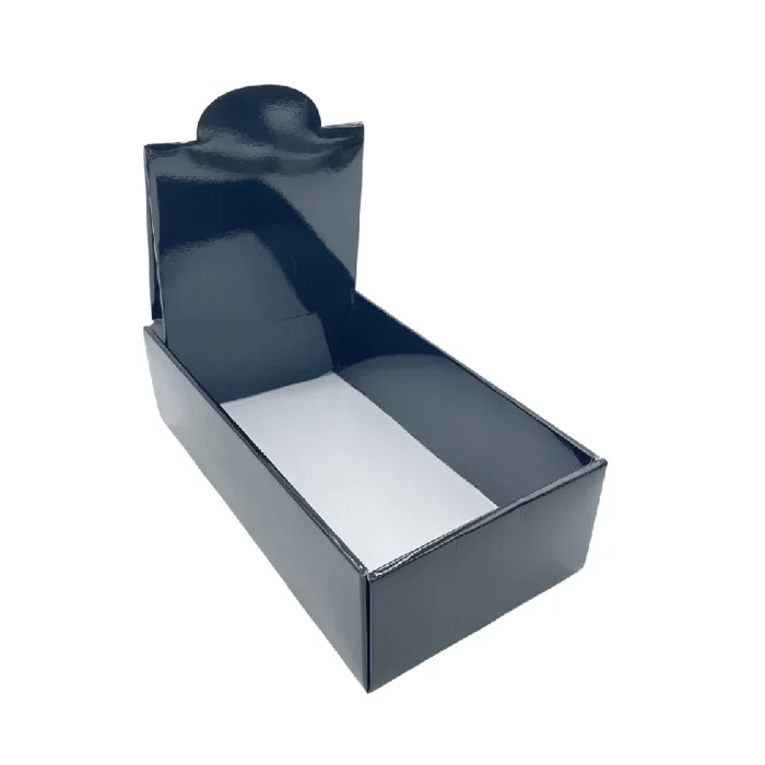 2-in-1 Black Storage & Counter Display Box