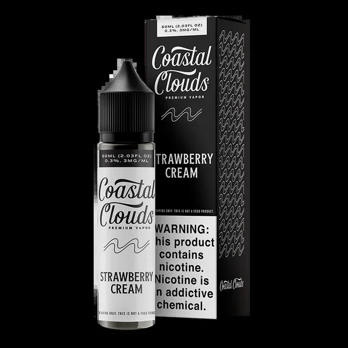 60ML | Strawberry Cream by Coastal Clouds