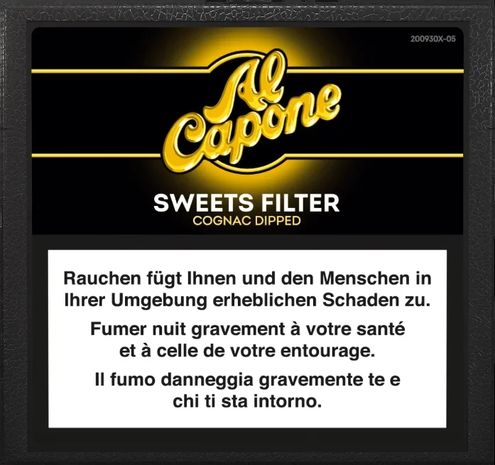 Al Capone Sweets Filter 10 Stück Kurz