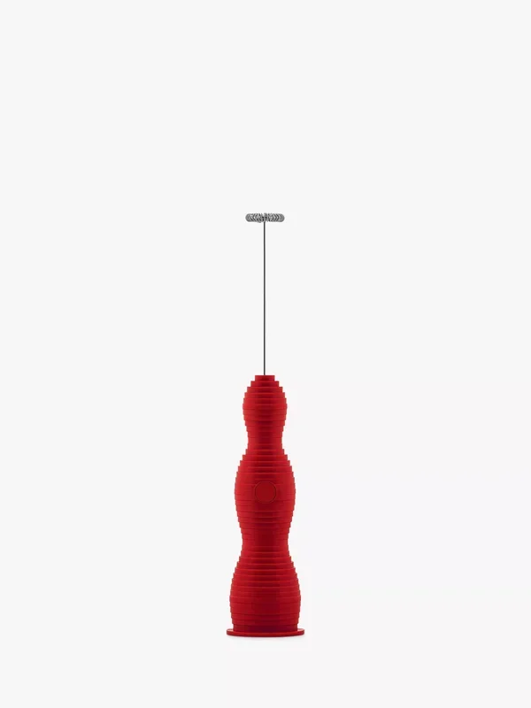 ALESSI PULCINA MILK FROTHER RED