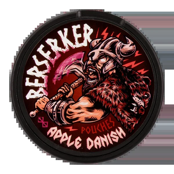 Apple Danish Berserker Caffeine Pouches