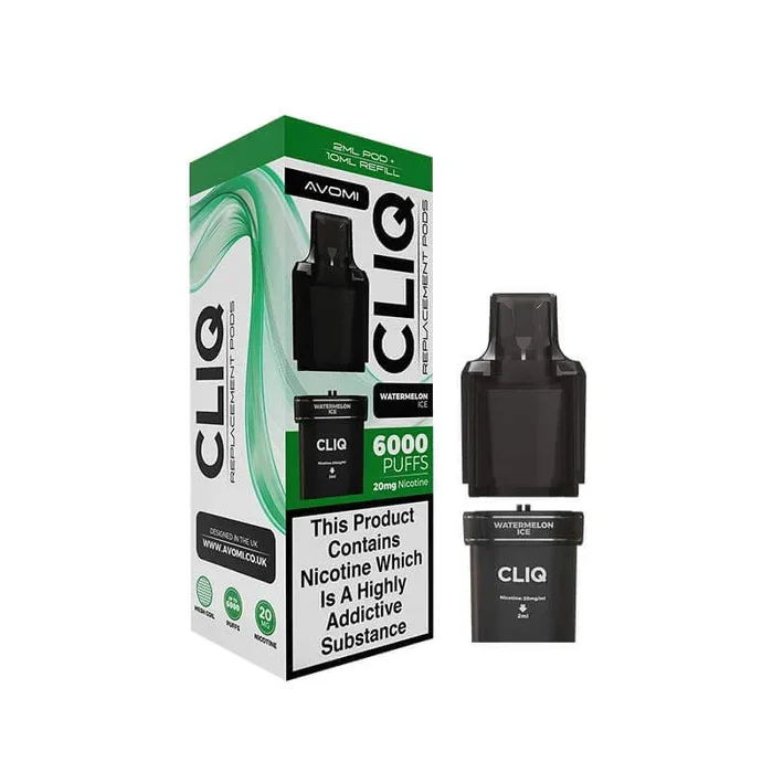 Avomi CLIQ Prefilled Vape Pod + Refill – Watermelon Ice