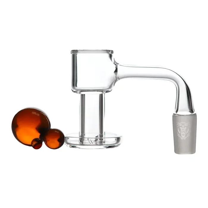 Bear Quartz V1 Slurper Set (Comes with Marble & Pearls)