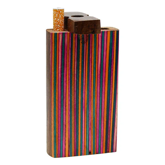 Beautifully Printed Coloured Wooden 4″ Dugout