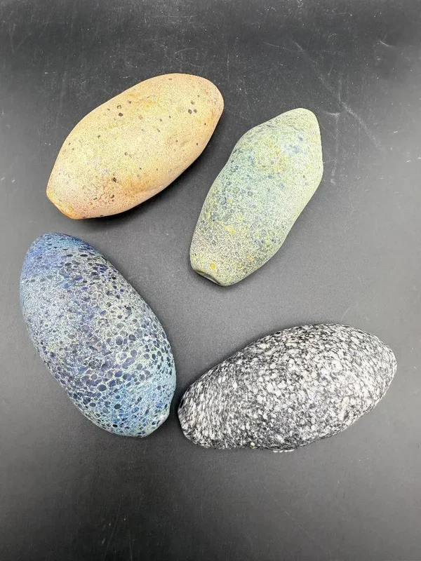 Berning Glass Novelty Pipe – Speckled Rock Pipe