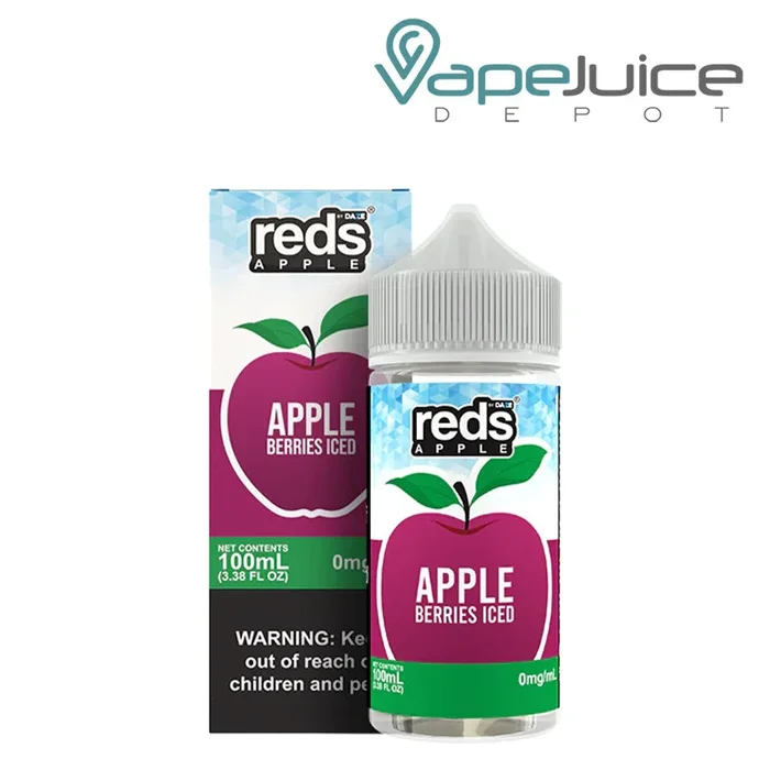 Berries Iced 7Daze Reds Apple eJuice 100ml