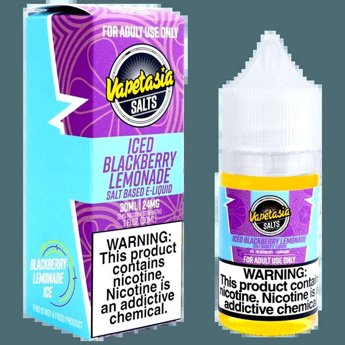 Blackberry Lemonade ICED Salt Nic By Vapetasia (30ml)