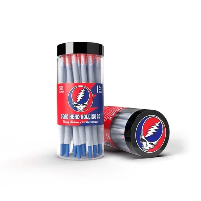 Blazy Susan Grateful Dead Cones – 50-Cone Jar