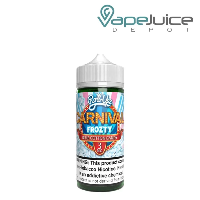 Blue Cotton Candy Frozty Carnival Roll Upz 100ml