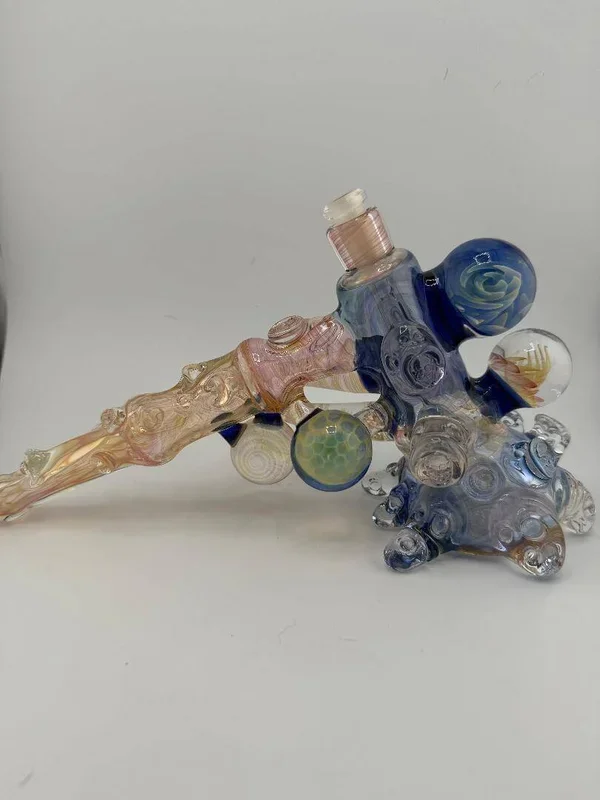 Brando Glass Large Format Fumed Hammer 10mm 90°