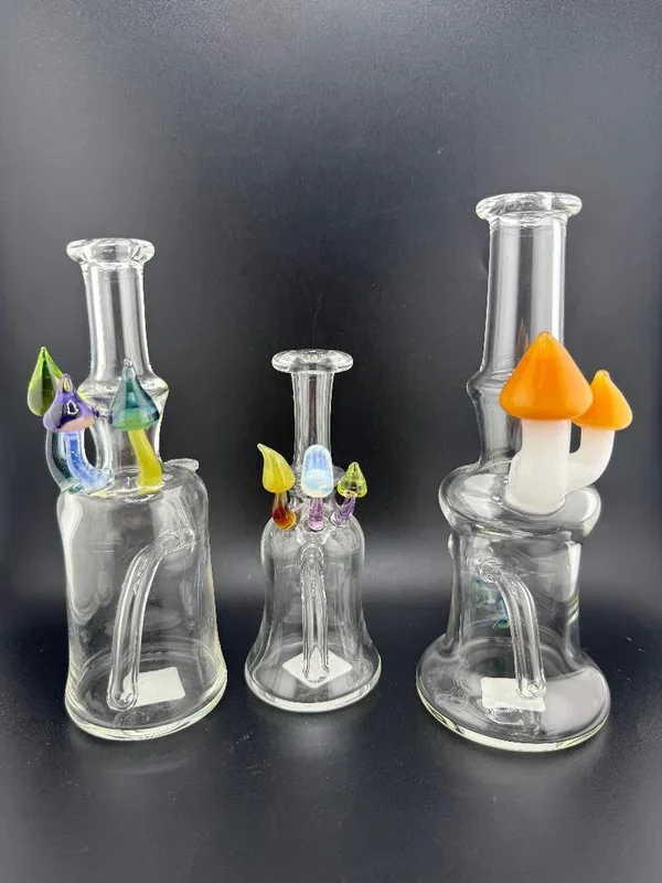 Brando Glass Mushroom Growth Banger Hanger Rig 10mm 90°