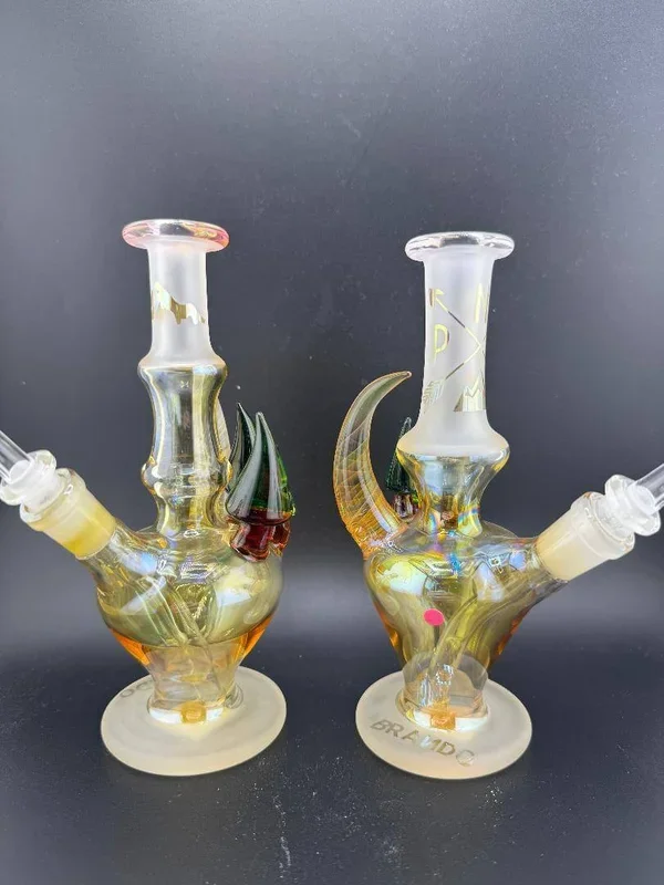 Brando Glass Sandblasted Mushroom Tree Rig 10mm 45°