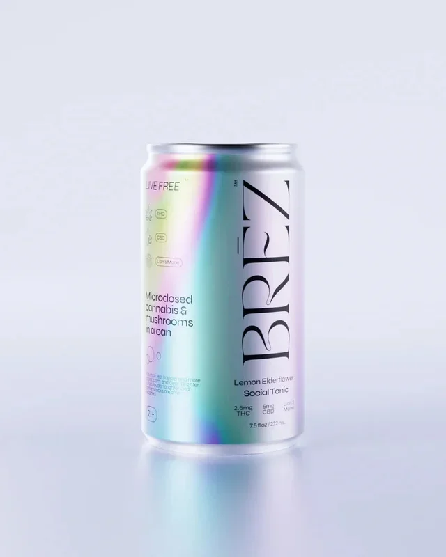 Brez 7.5oz OG Duo Lion’s Mane / THC Social Tonic