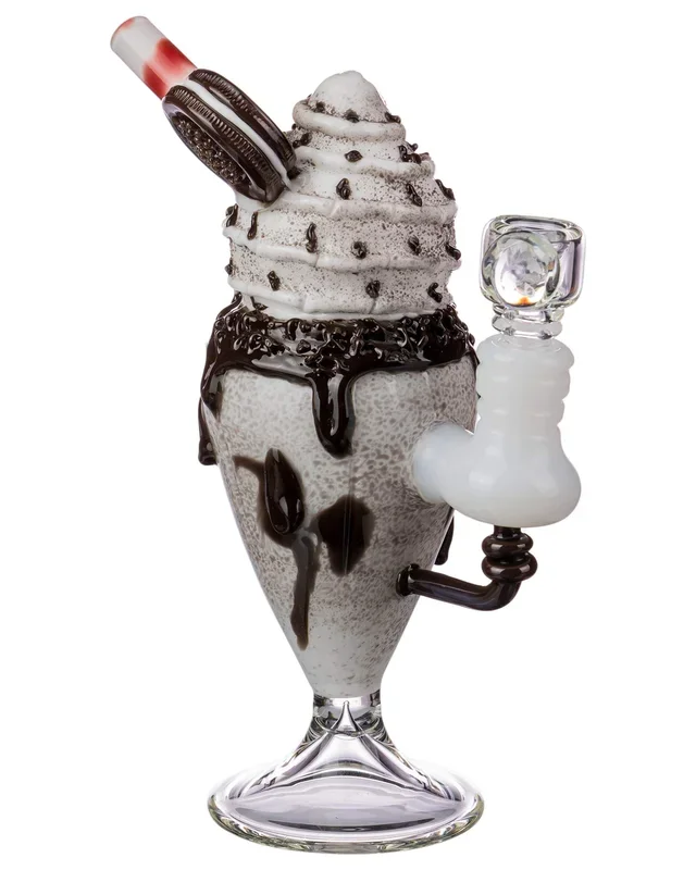 Chocolate Cookie Sundae Bong – Empire Glassworks