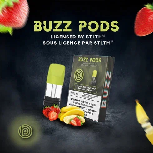 [CLEARANCE] Buzz Stlth Pod 3 Pack 20mg