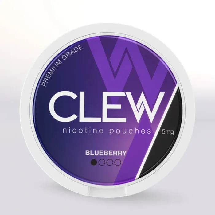 Clew Blueberry Nicotine Pouches