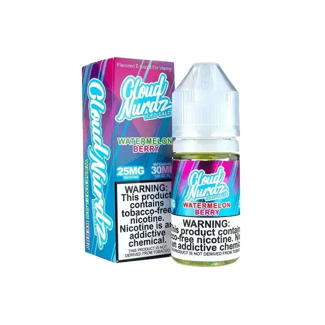 CLOUD NURDZ SALT WATERMELON BERRY 30ML