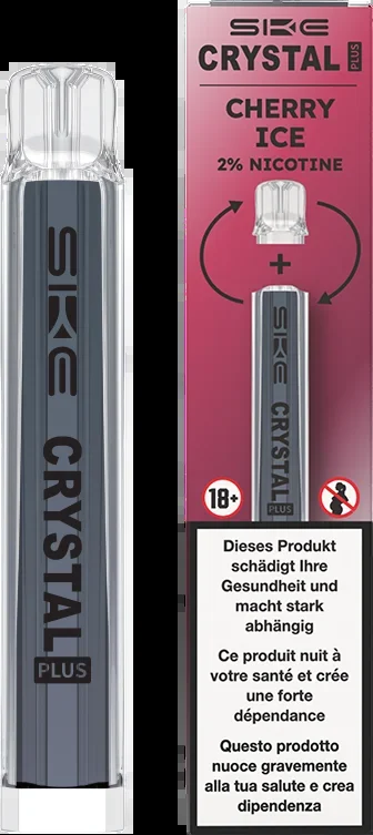 Crystal Plus Ready to Vape Kit Cherry Ice