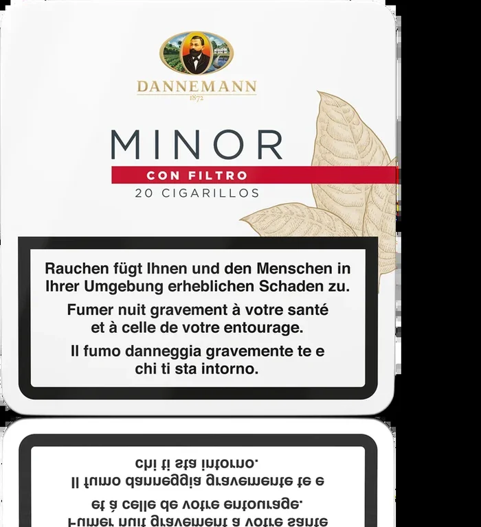 Dannemann Minor mit Filter 20 Stück