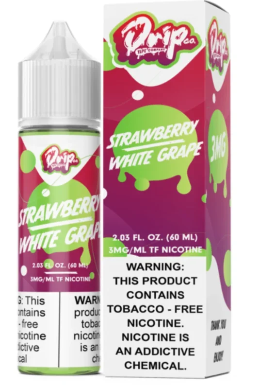 DRIPco. E-Liquid – High VG – 60ml – 0mg, 3mg, 6mg