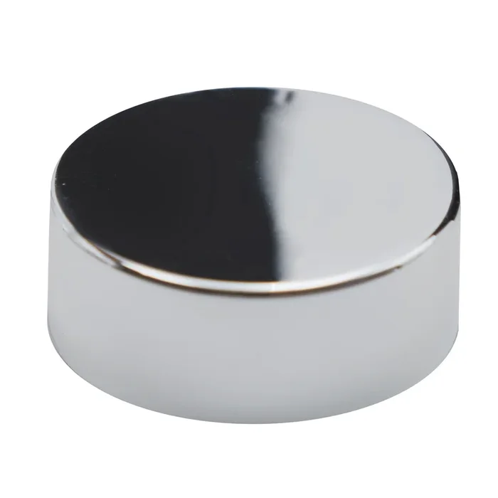 eBottles Silver Child-Resistant Smooth-Sided Foil Lined Cap | 38 mm