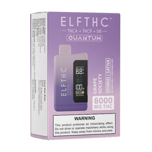 ELF THC Quantum Blend THC8000 Disposable – 1PC