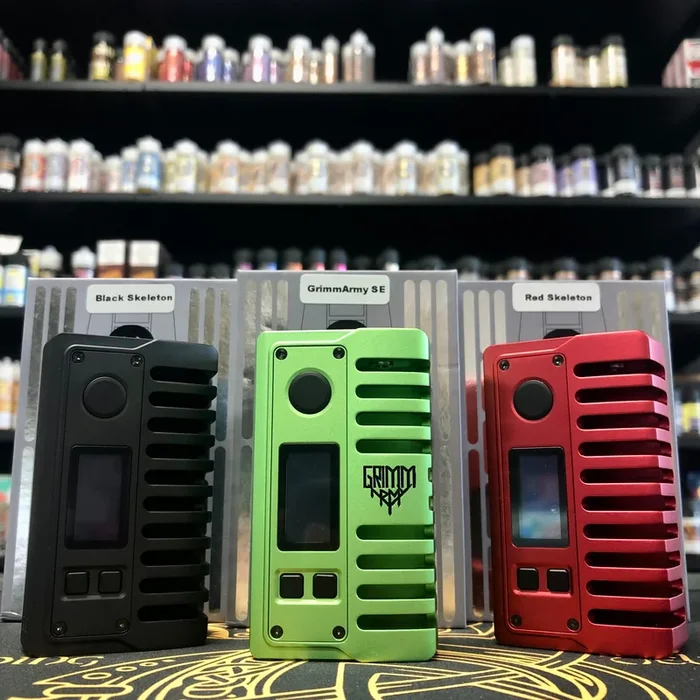 Empire Project Squonk Mod – Skeleton Edition – Orca Vape x GrimmGreen x Vaperz Cloud