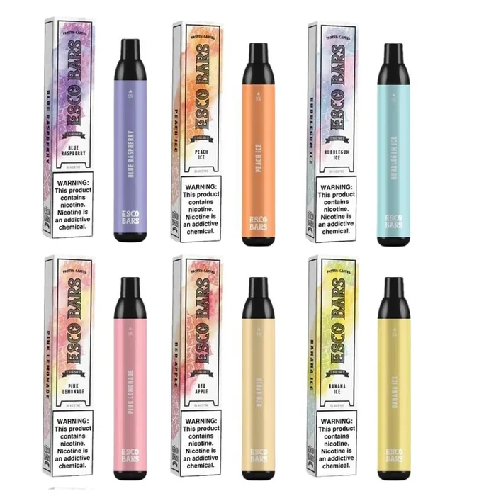 ESCO BARS DISPOSABLE 3% 2500 PUFFS