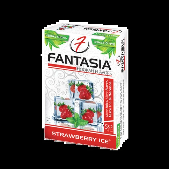 Fantasia Strawberry Ice Flavor Shisha Tobacco – 50g