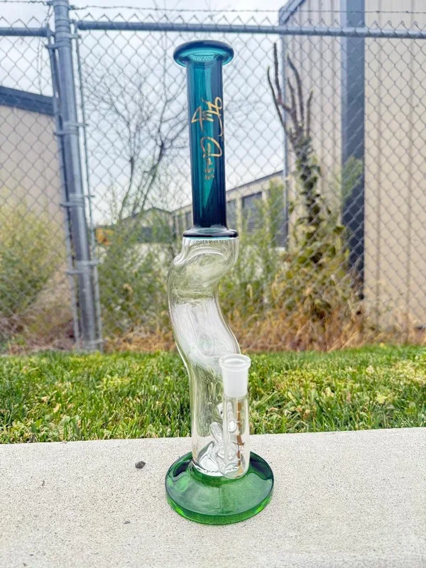 Fly Glass Curved Straight Tube 14mm 90°