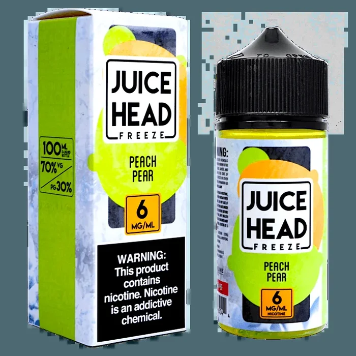 FREEZE Peach Pear (ICED) by Juice Head E-liquid (100ml)(ON SALE)