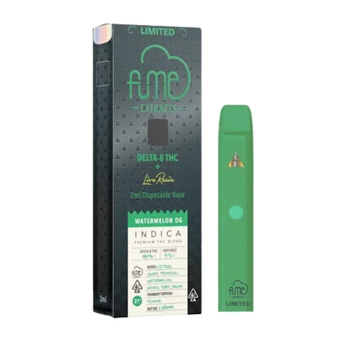 Fume Extracts Delta 8 + Live Resin 2g Disposable Vape – 1PC