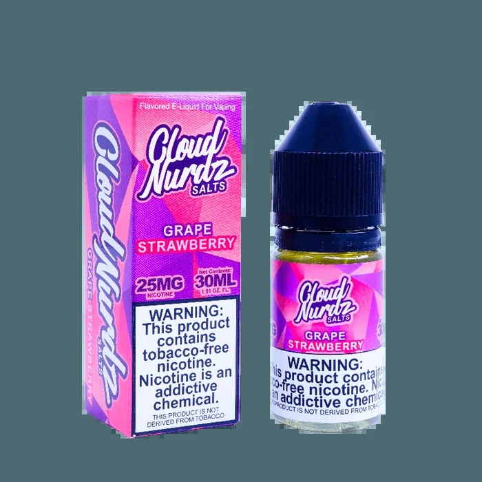Grape Strawberry TFN Salt Nic by Cloud Nurdz (30ml)