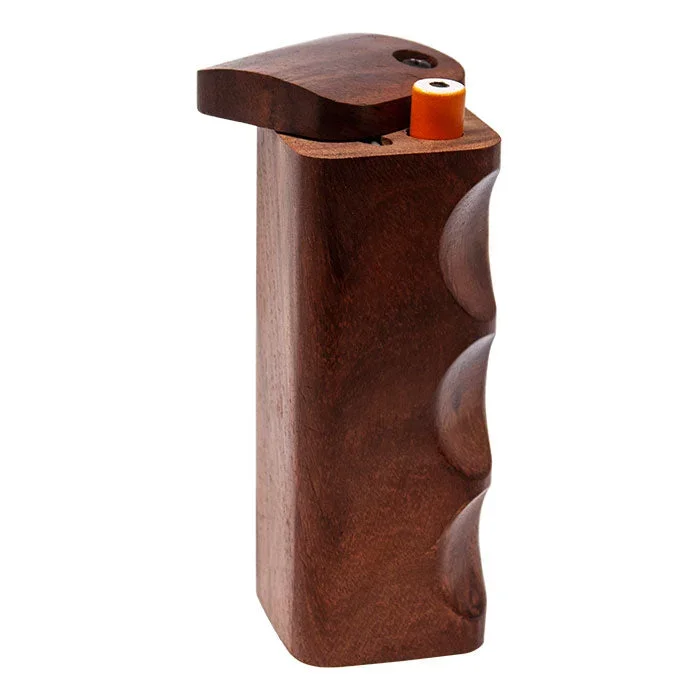 Hand Crafted Small Square Shaped 3″ Wooden Dugout