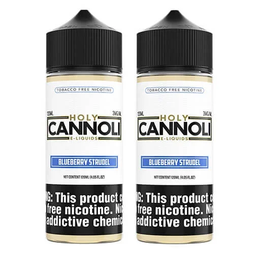 Holy Cannoli Blueberry Strudel 2 Bottle Bundle