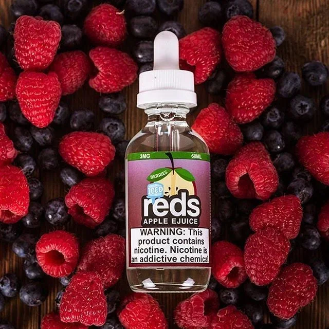 ICED BERRIES – REDS APPLE E-JUICE – 7 DAZE – 60ML