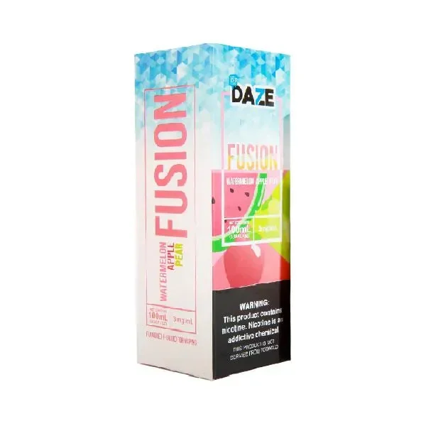 ICED WATERMELON APPLE PEAR – 7 DAZE FUSION – 100ML