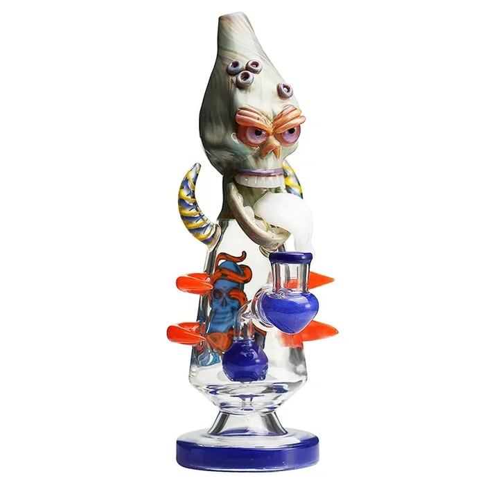 Lookah 11″ Cool Skull Bone Dab Rig