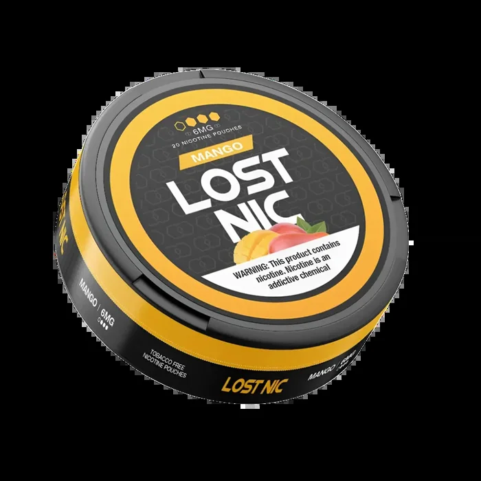 LOST NIC Nicotine Pouch – Mango (20 Count)