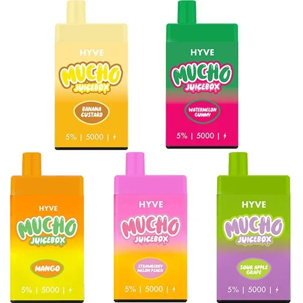Mucho Hyve Disposable 5000 Puffs 12mL 50mg