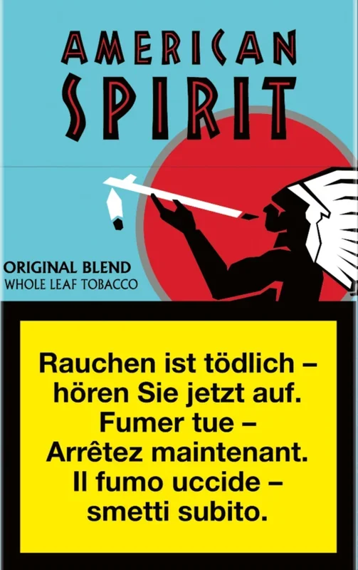 Natural American Spirit Blue Box