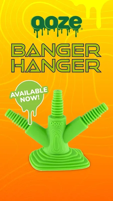 Ooze Banger Hanger – Aqua Teal