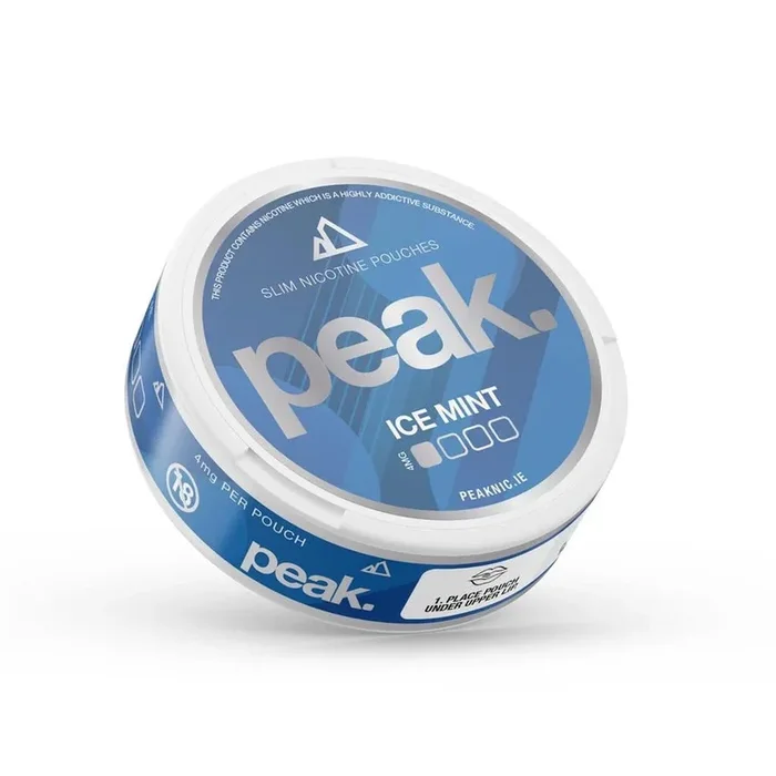 Peak Nicotine Pouches – Ice Mint