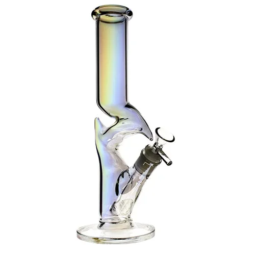 Plain Jane Glass 12.5″ Holographic Zong