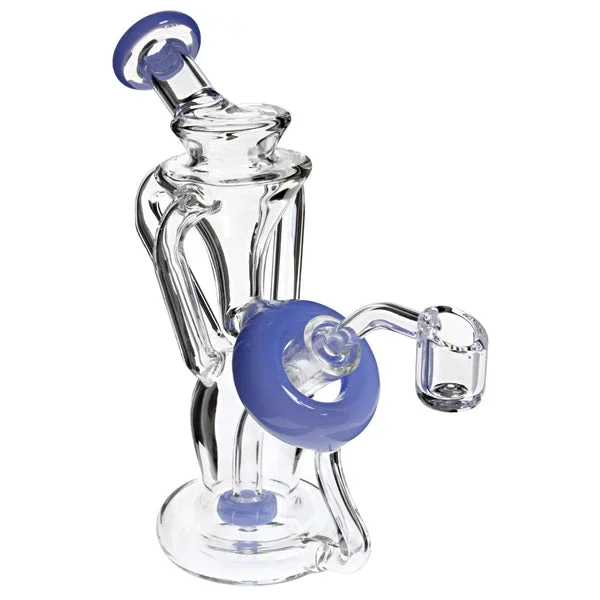 Plain Jane Glass 6.5″ Donut Recycler Rig