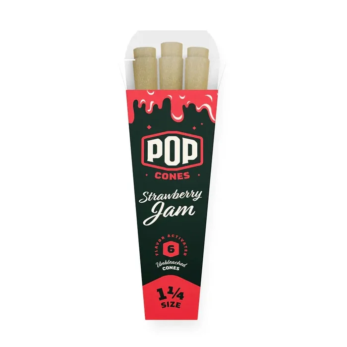Pop Cones – Strawberry Jam : 1 1/4
