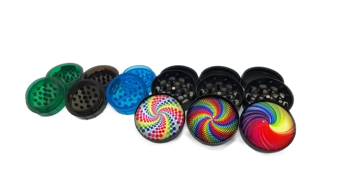 Premium Herbal Grinders (2-Chamber)