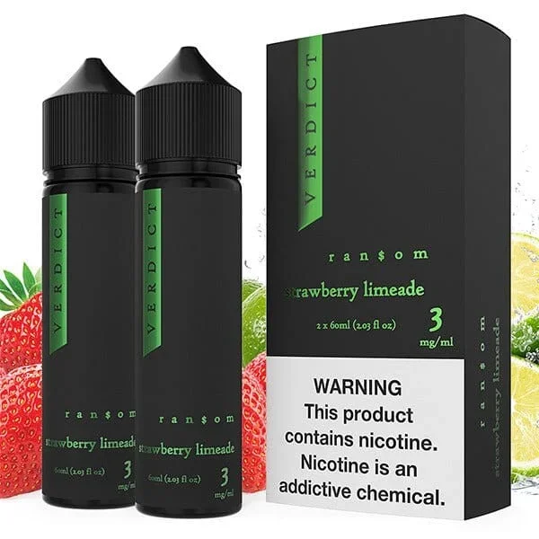 Ransom by Verdict Series E-Liquid 120mL (Freebase) | 60mL 2-Pack