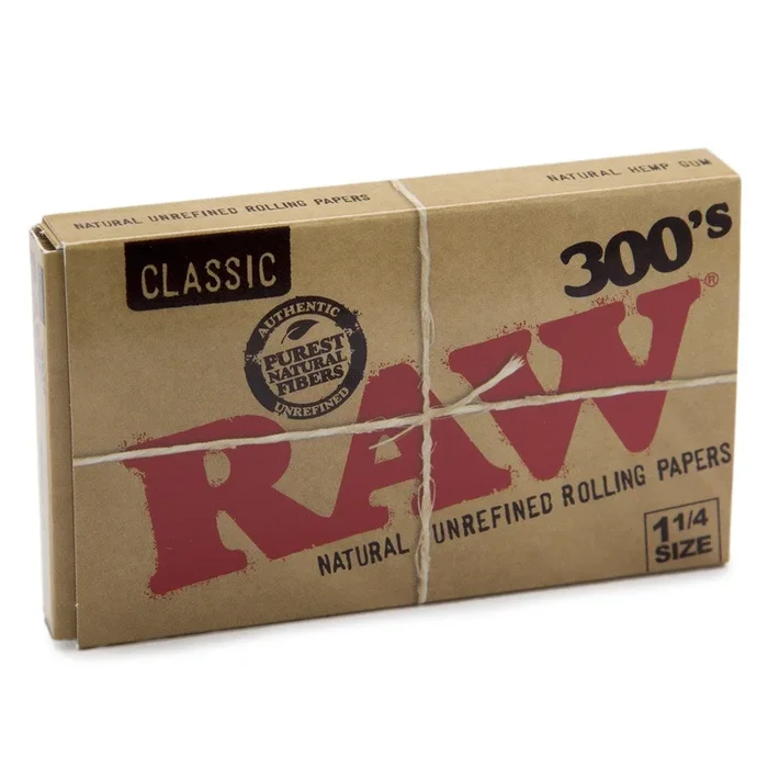 RAW Classic 1 1/4in 300-Pack Rolling Papers