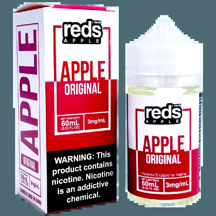 Reds Apple by 7 Daze E-Liquid (60ml) (ON SALE)